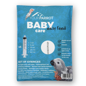 YOUR PARROT SYRINGES WITH SOFT TUBES