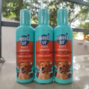 BUBBLE UP PUPPY SHAMPOO-COCONUT MILK &ALOE VERA-200ML