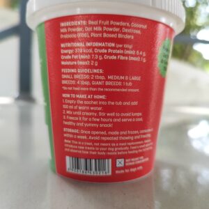 HUFT WATERMELON WITH PREBIOTICS NATURAL ICE CREAM MIX DOG TREATS-40GM