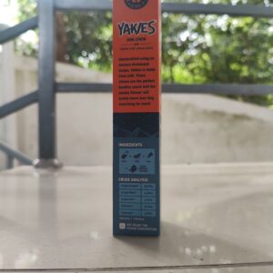 HUFT YAKIES 100% NATURAL & VEGETARIAN TURMERIC GLUTEN FREE CHEW BONE FOR DOGS