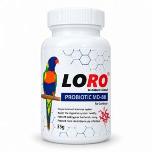 LORO PROBIOTIC MD-88 – Probiotic Supplement for Lories and Lorikeets